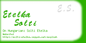 etelka solti business card